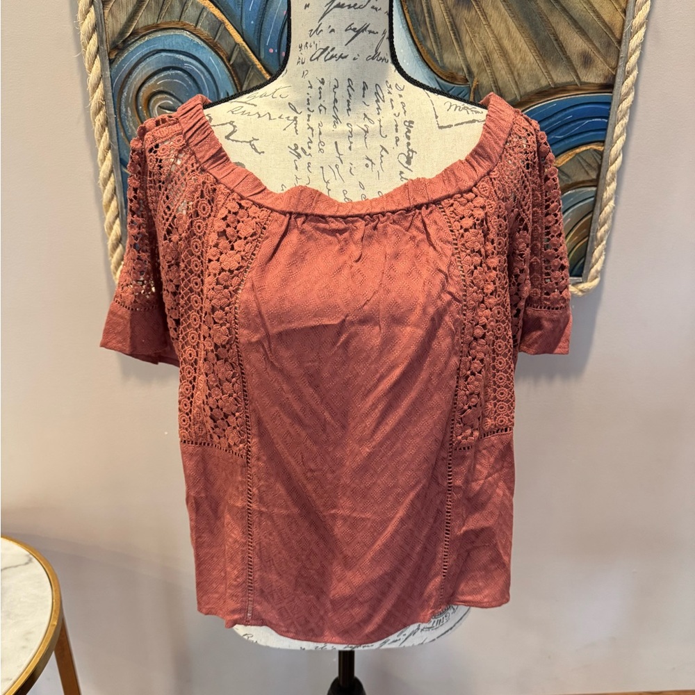 Lovestitch Terracotta Top